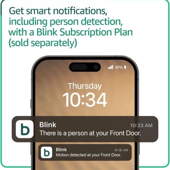 All-new Blink Video Doorbell Plus Outdoor 4 Wireless Camera & Sync Module XR - Picture 6 of 6
